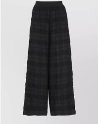 Uma Wang - Wide Leg Trousers Check Pattern - Lyst