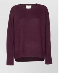 Lisa Yang - Oversized Crewneck Knitwear Long Sleeves - Lyst
