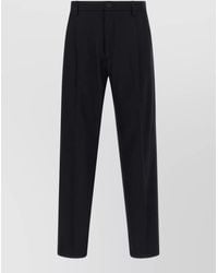 Department 5 - Wool Cashmere Straight-Leg Tailored Trousers - Lyst