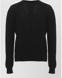 Rick Owens - Ribbed Wool Crewneck Jumper - Lyst