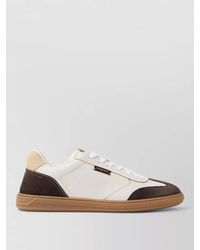 Versace - Greca Motif Court Low Top Sneakers - Lyst