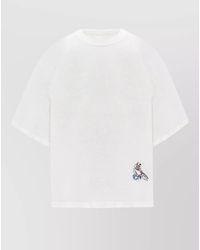 Bottega Veneta - Cotton Chino Shorts - Lyst