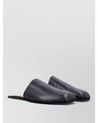 Our Legacy - Cigar Leather Slipper Closed Toe Design - Lyst