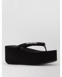 Alexander Wang - Jenna Thong Sandals Open Toe Platform - Lyst