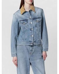 Rohe - Jacket Contrast Collar Chest Pockets Long Sleeves - Lyst