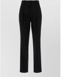 Balmain - Virgin Wool Tailored Trousers - Lyst