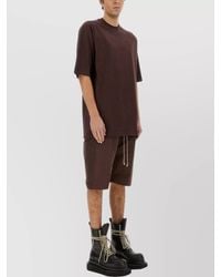 Rick Owens - Pods Knee Length Elastic Waistband Shorts - Lyst