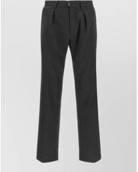 Incotex - Wool-Blend Pleated Tailored Trousers - Lyst