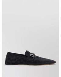 Gucci - Logo-Print Loafers - Lyst