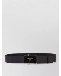 Prada - Logo Buckle Belt Adjustable Strap - Lyst