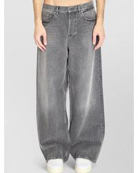 Golden Goose - Denim Mid-Rise Wide-Leg Jeans - Lyst