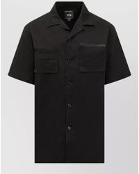 Y-3 - Short Sleeve Shirt Multiple Chest Pockets - Lyst