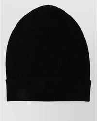 Rick Owens - Stretch Fit Ribbed Texture Hat - Lyst