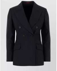 Gucci - Charcoal Wool Blazer - Lyst