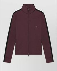 Courreges - Two-Tone High-Neck Jacket - Lyst