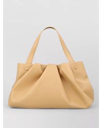 THEMOIRÈ - Shoulder Bag Pleated Design Dual Handles - Lyst