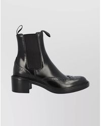 Saint Laurent - Leather Chelsea Boots - Lyst