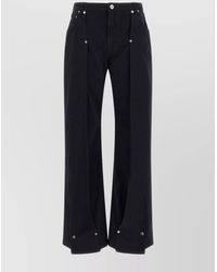 Jean Paul Gaultier - Denim Wide-Leg Trousers - Lyst