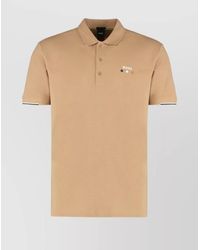 BOSS - Cotton Piqué Regular-Fit Polo Shirt - Lyst