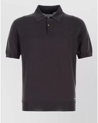 Prada - Shirt Collar Polo - Lyst