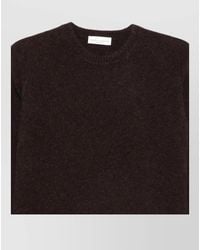 Roberto Collina - Cashmere Silk Long-Sleeve Crew-Neck Sweatshirt - Lyst