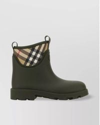 Burberry - Rubber Ankle Boots - Lyst