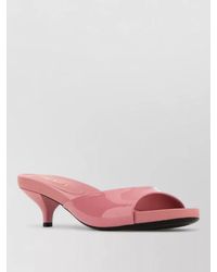 Prada - Leather Mules - Lyst