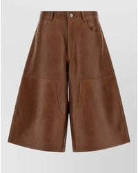 Haikure - Legacy Bermuda Shorts Wide Leg Belt Loops - Lyst