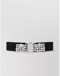 Ferragamo - Crystal Embellished Vara Bow Hair Clip - Lyst