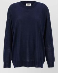 P.A.R.O.S.H. - Knit Sweater Round Neck Long Sleeves - Lyst