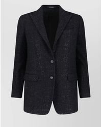 Tagliatore - Tailored Jacket With Back Vent And Front Pockets - Lyst