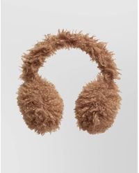 Moncler - Teddy Fleece Padded Earmuffs With Adjustable Band - Lyst
