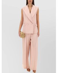 Nina Ricci - Slim-Fit Double-Breasted Sleeveless Jacket - Lyst