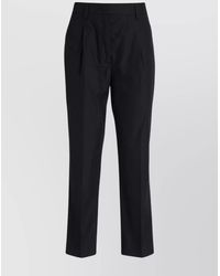 Prada - Trousers With Belt Loops And Side Pockets - Lyst