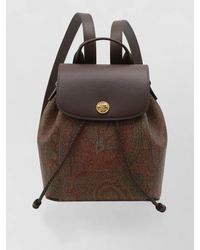 Etro - Essential Small Cotton Backpack - Lyst