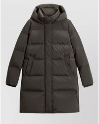 Woolrich - Down Long Puffer Jacket - Lyst