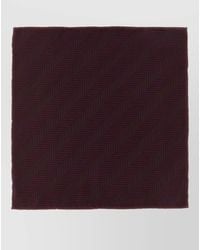 Brunello Cucinelli - Chevron Jacquard Silk Pocket Square - Lyst