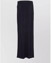 Jean Paul Gaultier - High-Rise Long Viscose Skirt - Lyst