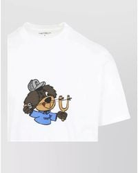 Carhartt - Logo Print Relaxed Fit Cotton T-Shirt - Lyst