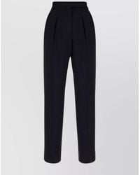 Max Mara - Wool Tailored Trousers - Lyst