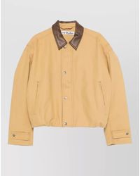 Acne Studios - Cotton Blouson Jacket - Lyst