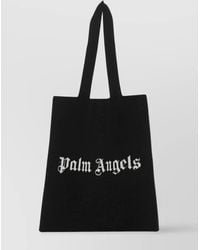Palm Angels - Wool Knit Logo Tote Bag - Lyst