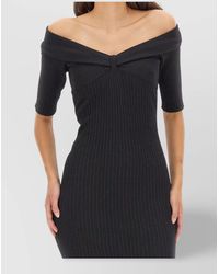 Philosophy - Off-The-Shoulder 3/4-Sleeve Midi Dress - Lyst