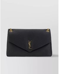 Saint Laurent - Calypso Large Leather Shoulder Bag - Lyst
