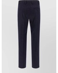 Alberto Biani - Virgin Wool Tailored Trousers - Lyst