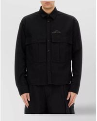 DSquared² - Cropped Cotton Shirt - Lyst