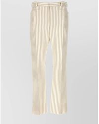 Tom Ford - Striped Trousers With Pockets And Loops - Lyst