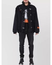 Heron Preston - Cotton High Neck Jacket - Lyst