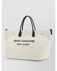 Saint Laurent - Tote Bag Borsa Top Handles Design - Lyst