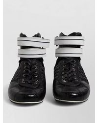 Dolce & Gabbana - Quilted Leather High-Top Lace-Up Sneakers - Lyst